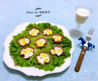 花式火腿金蛋做法图解11)