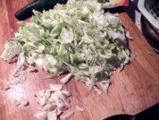 素炒包菜做法图解1)