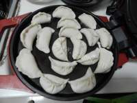 白菜猪肉煎饺做法图解20)