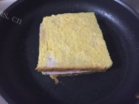 港式西多士做法图解6)