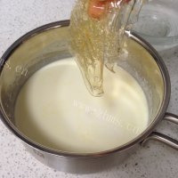 自制意式鲜奶酪做法图解4)