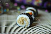 紫薯风味寿司做法图解12)