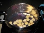 紫薯苹果糖水做法图解6)