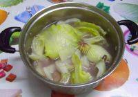 营养芥菜番薯汤做法图解4)