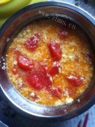 香喷喷的番茄蛋汤