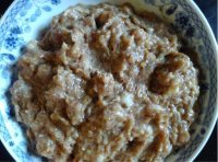 家常菜豌豆炒肉末做法图解3)