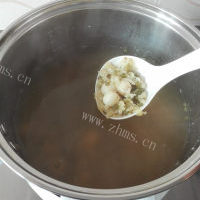 美味绿豆百合莲子汤的做法图解四