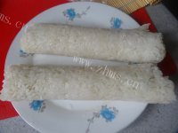 美味的糯米饭团