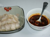 美味的凉拌白肉做法图解4)