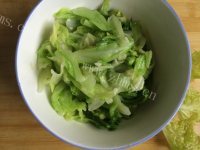 家常菜清炒手撕包菜