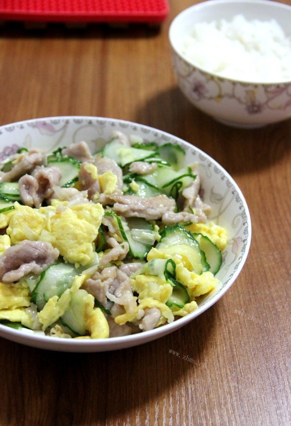 香喷喷的木须肉