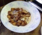 豆芽回锅肉做法图解2)
