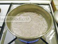 自己做的椰汁红豆糕做法图解4)