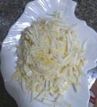 凉拌白菜心自制做法图解3)