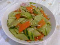 家常菜清炒黄瓜片