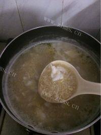 美味早餐小米麦片粥做法图解6)