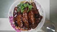 美味的红烧鸡翅