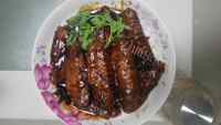 美味的红烧鸡翅