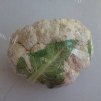 家常菜肉末菜花做法图解1)