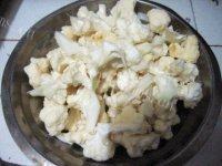 「家有大厨」菜花炒肉做法图解1)