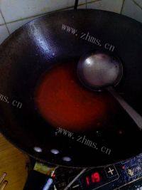 自制茄汁带鱼做法图解5)