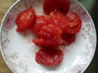 食欲满满的番茄炒花菜做法图解1)
