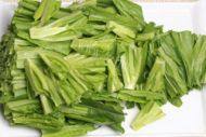 美味可口的豆豉鲮鱼油麦菜做法图解1)