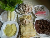 三鲜菌菇火锅做法图解1)