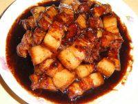 家常菜红焖肉