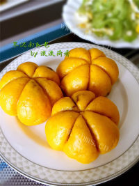 自制南瓜包
