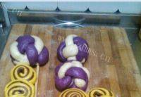 #回忆#紫薯绣球的做法图解六