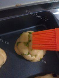 手工美食美美哒绣花球面包做法图解10)