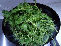 香飘的蒜蓉茼蒿做法图解5)