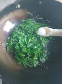 蒜茸木耳菜做法图解5)