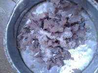 美味菜花豆腐鱼滑汤做法图解3)