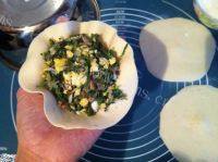 DIY美食-荠菜鸡蛋馅饼做法图解10)