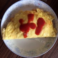 芳香四溢的蛋包饭做法图解6)