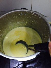 自制绿豆馅做法图解5)