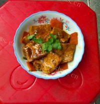 家常菜耗油豆腐