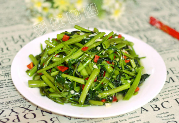 香飘十里的清炒空心菜