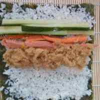 美味的蔬果寿司的做法图解六
