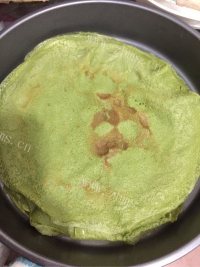 香气浓郁的抹茶千层蛋糕做法图解8)