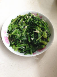 家常菜蒜香油麦菜