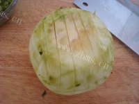 家常菜素烧茄子做法图解2)