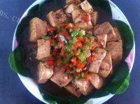 美味可口的青菜豆腐