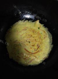 自制胡萝卜丝鸡蛋饼
