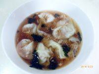 自己做的小馄饨