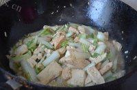 家常菜小白菜炒豆腐