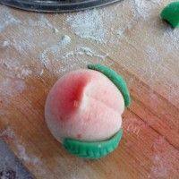 美味的寿桃做法图解13)