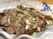 家常菜葱香烤羊肉